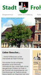 Mobile Screenshot of frohburg.de