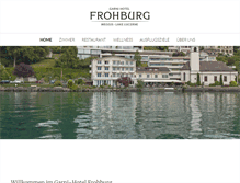 Tablet Screenshot of frohburg.ch